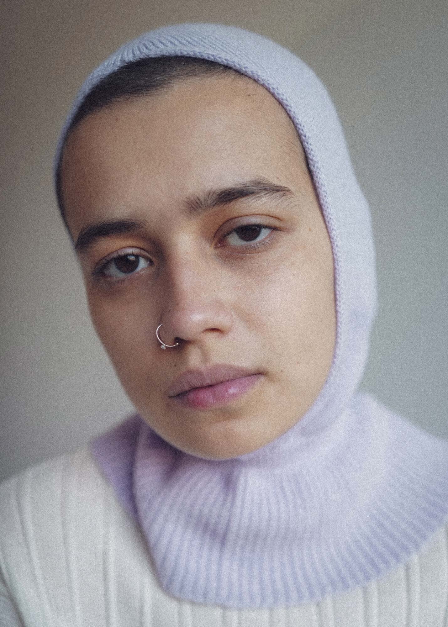 RANPU headpiece in Lavender.